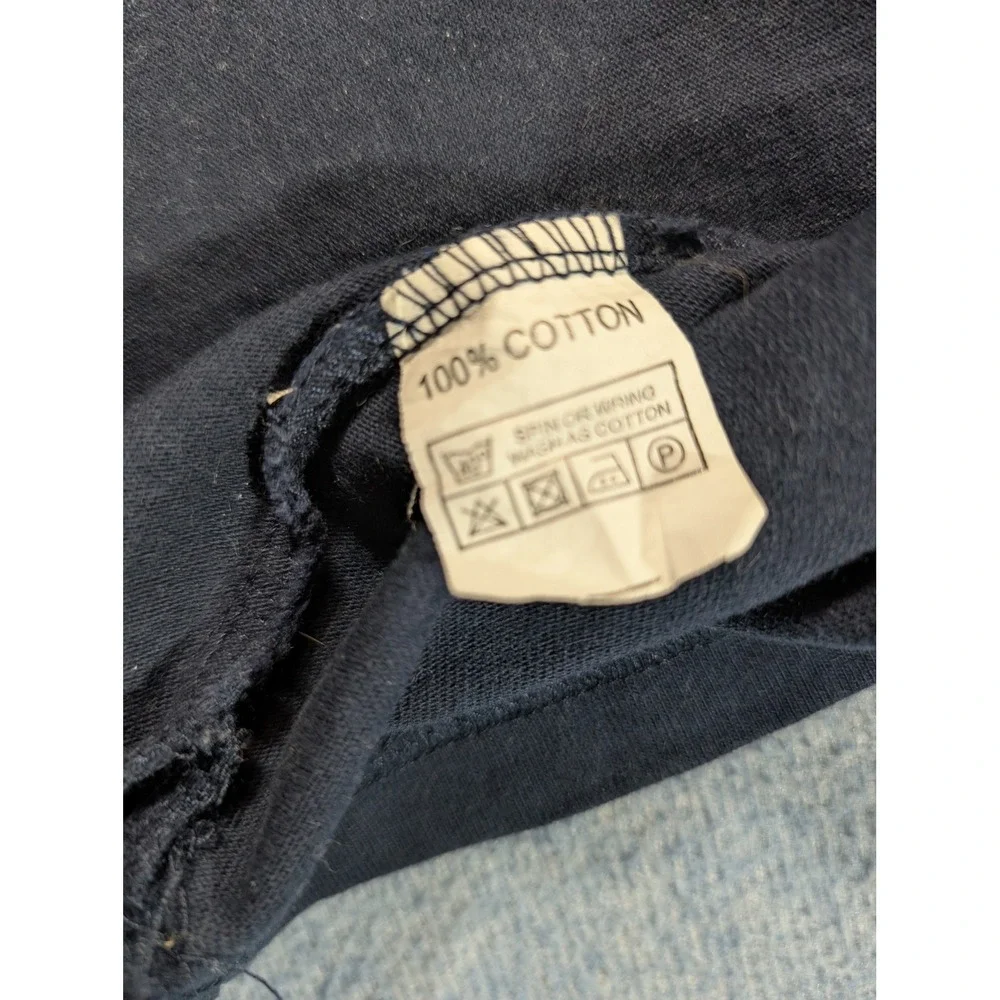 Rugby Nations Scotland Mens Navy Blue Cotton Short Sleeve Polo Shirt Large RARE - Picture 5 of 8